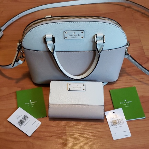 kate spade Handbags - Kate Spade mini carli grove street tellie set